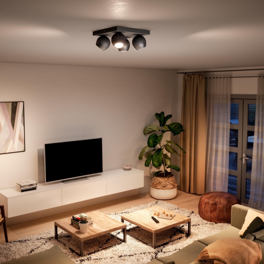 Philips - Himmennettävä LED-kohdevalo Hue BUCKRAM 4xGU10/5W/230V