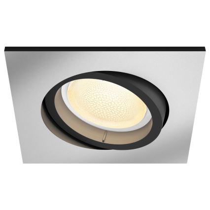 Philips - LED RGB Upotettu valo Hue CENTURA 1xGU10/5.7W/230V
