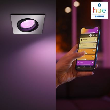 Philips - LED RGB Upotettu valo Hue CENTURA 1xGU10/5.7W/230V