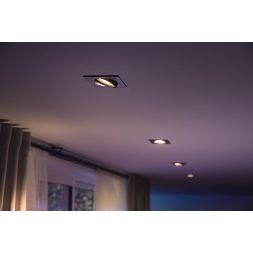 Philips - LED RGB Upotettu valo Hue CENTURA 1xGU10/5.7W/230V
