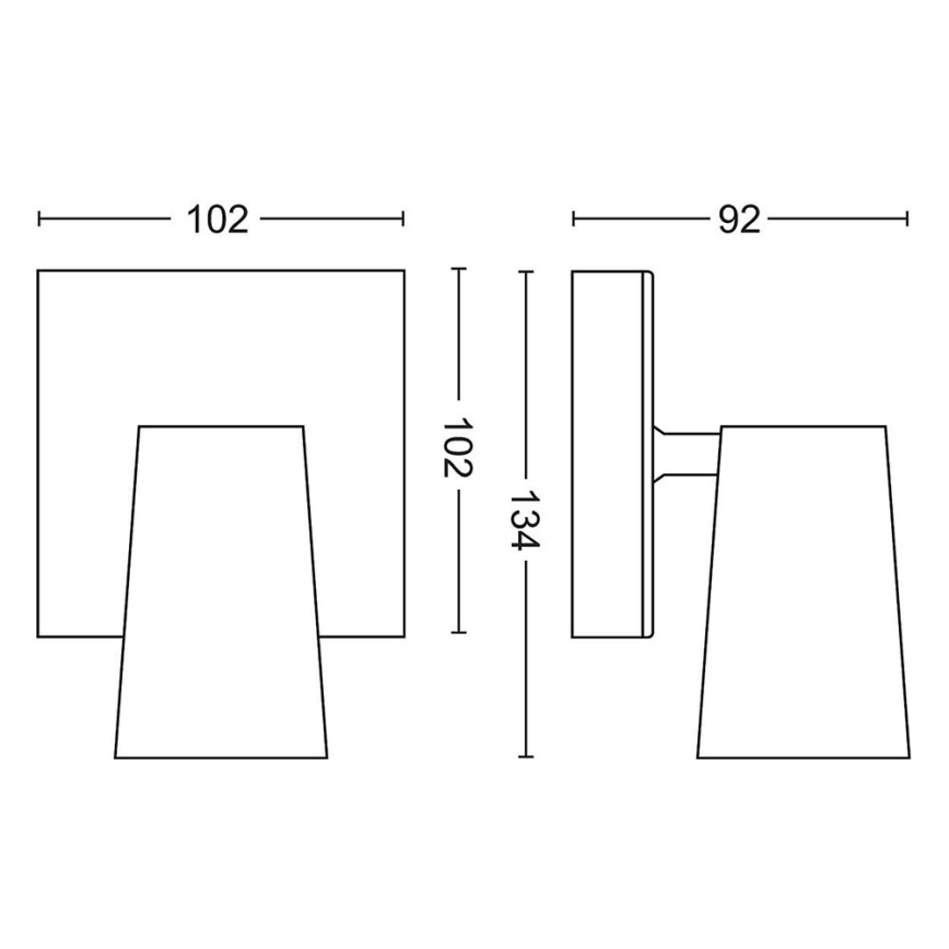 Philips - Kohdevalo 1xGU10/5,5W/230V
