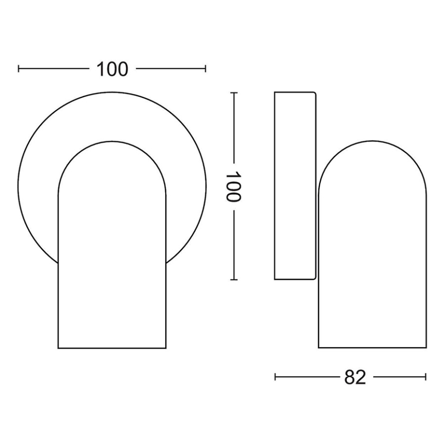 Philips - Kohdevalo 1xGU10/5,5W/230V