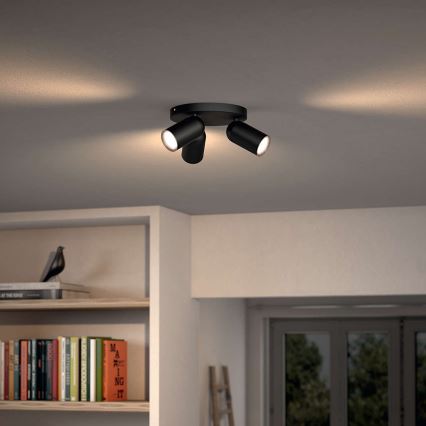 Philips 50583/30/PN - Kohdevalo MYLIVING PONGEE 3xGU10/5,5W/230V