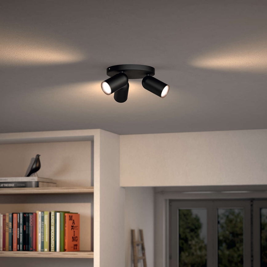 Philips 50583/30/PN - Kohdevalo MYLIVING PONGEE 3xGU10/5,5W/230V