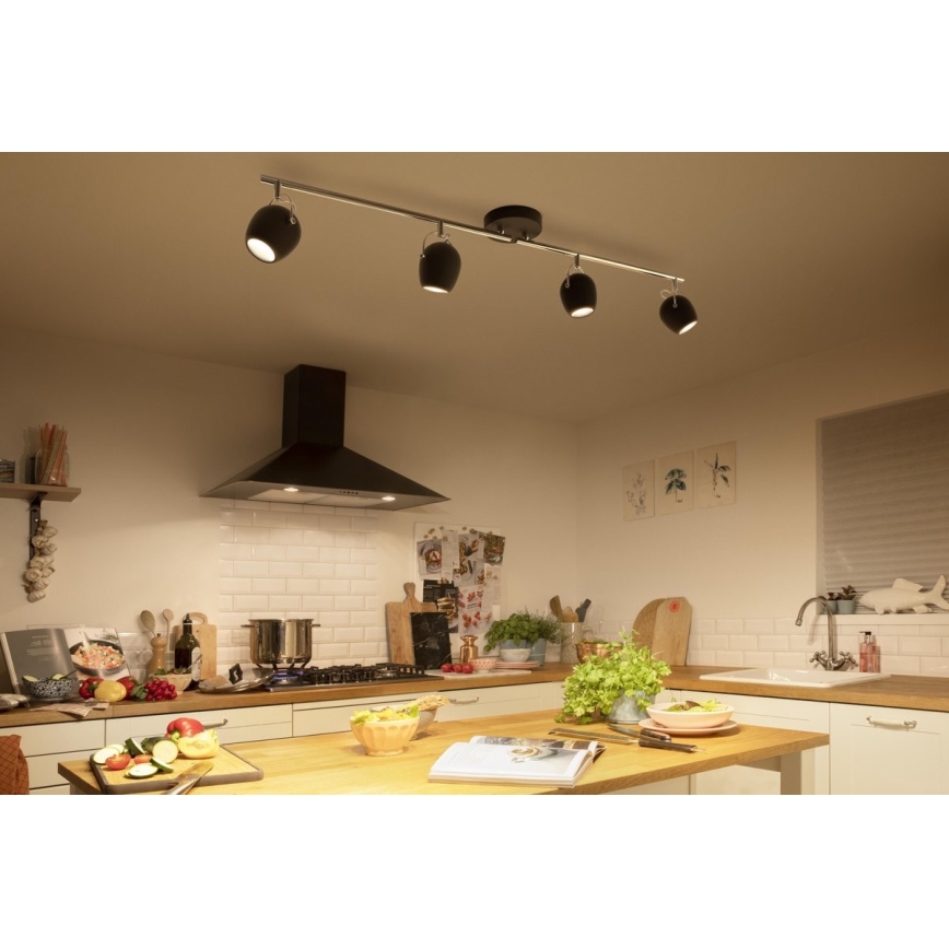 Philips 50614/30/P0 - LED-kohdevalaisin RIVANO 4xLED/4,3W/230V