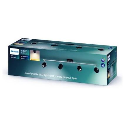 Philips 50614/30/P0 - LED-kohdevalaisin RIVANO 4xLED/4,3W/230V