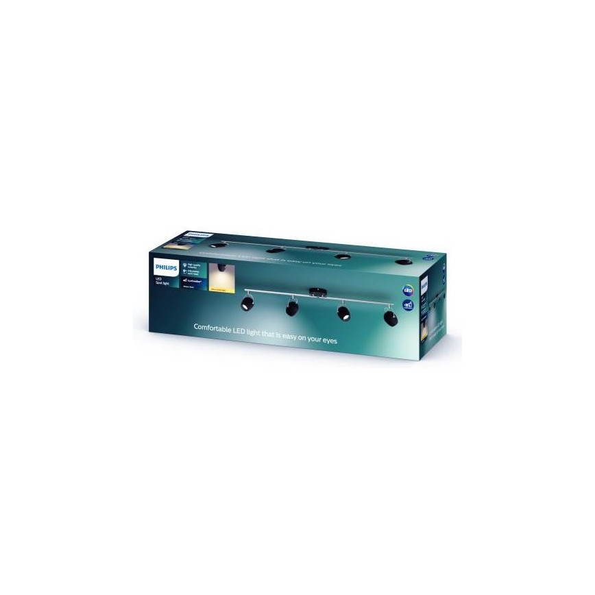 Philips 50614/30/P0 - LED-kohdevalaisin RIVANO 4xLED/4,3W/230V