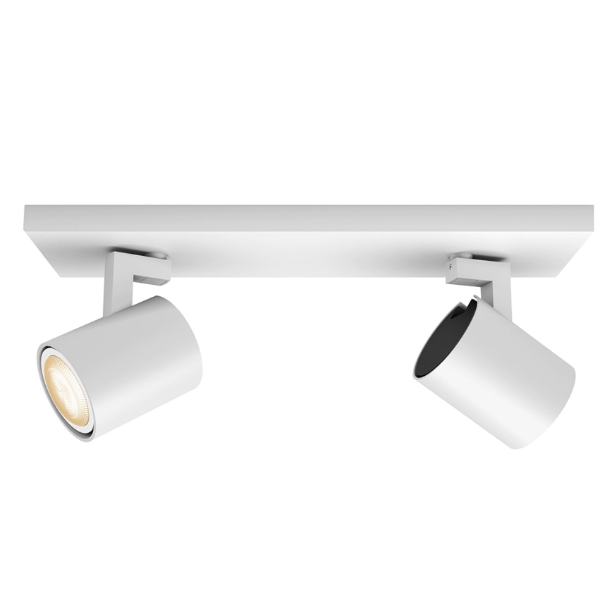 Philips - LED RGBW Himmennettävä kohdevalo Hue ARGENA 2xGU10/5,7W/230V