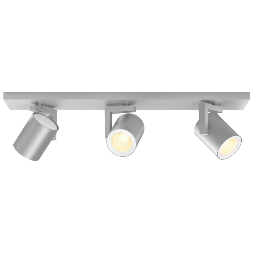 Philips - LED RGBW Himmennettävä kohdevalo Hue ARGENA 3xGU10/5,7W/230V