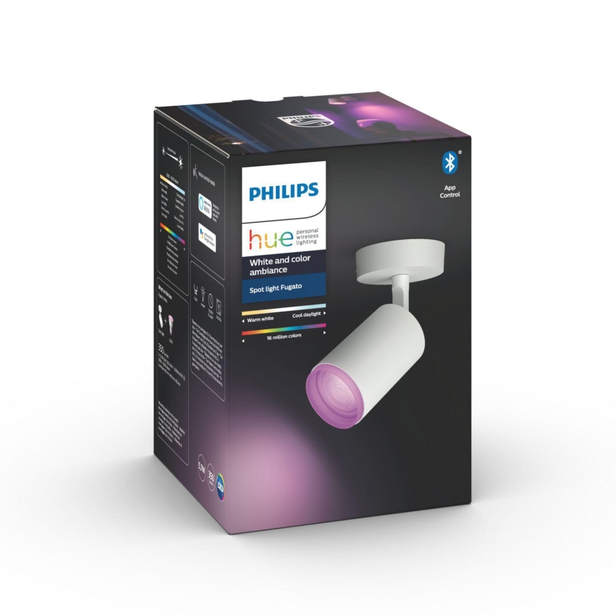 Philips - LED RGBW Himmennettävä kohdevalo Hue FUGATO 1xGU10/5,7W/230V