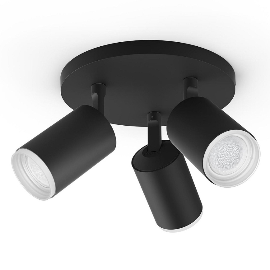 Philips - LED RGBW Himmennettävä kohdevalo Hue FUGATO 3xGU10/5,7W/230V