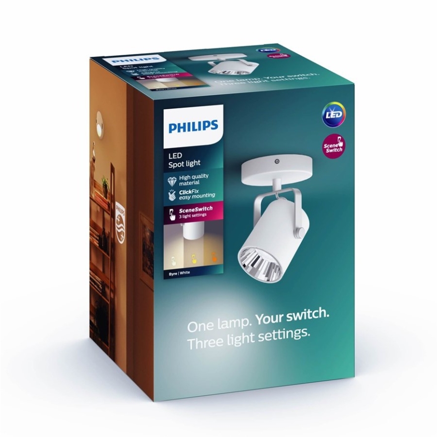 Philips -  LED-kohdevalaisin LED/4,5W/230V 2200/2500/2700K