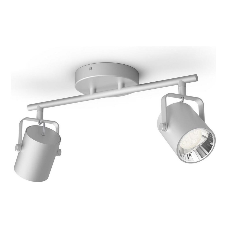 Philips 50662/14/P0 - LED-kohdevalaisin BYRE 2xLED/4,3W/230V 2200/2500/2700K