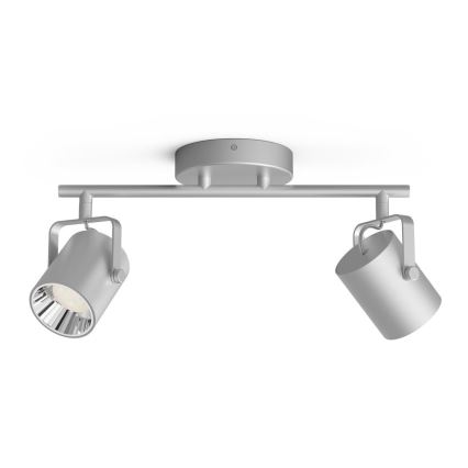 Philips 50662/14/P0 - LED-kohdevalaisin BYRE 2xLED/4,3W/230V 2200/2500/2700K
