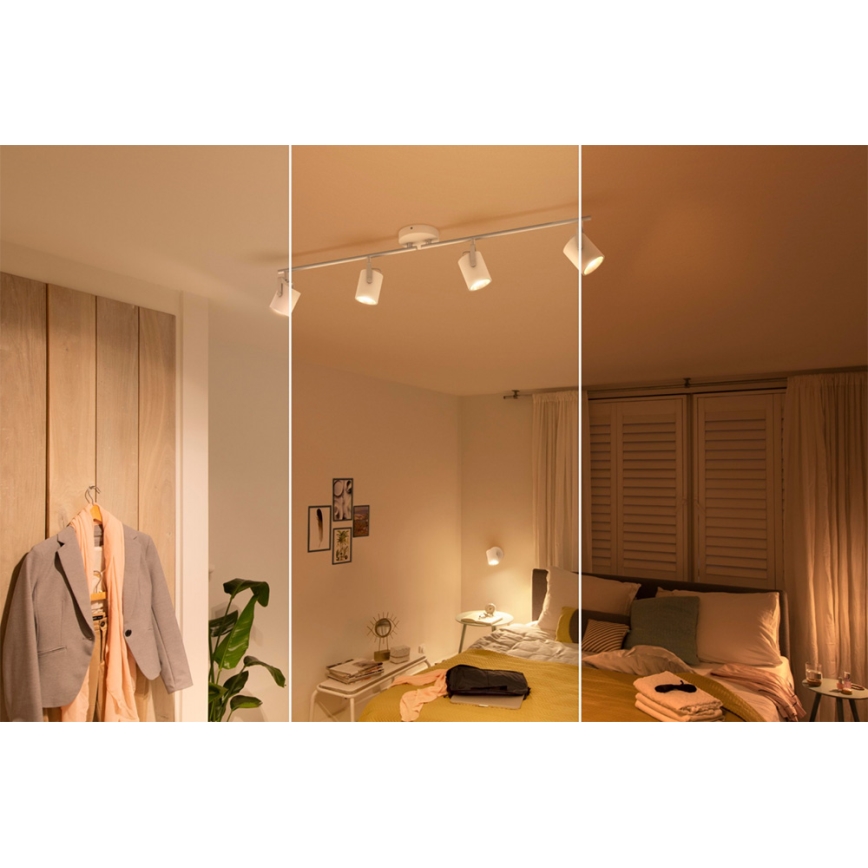 Philips - LED-kohdevalaisin 4xLED/4,3W/230V 2200/2500/2700K
