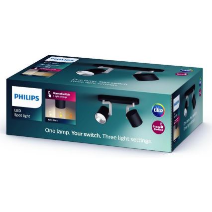 Philips - Himmennettävä LED-kohdevalo 2xLED/4.5W/230V