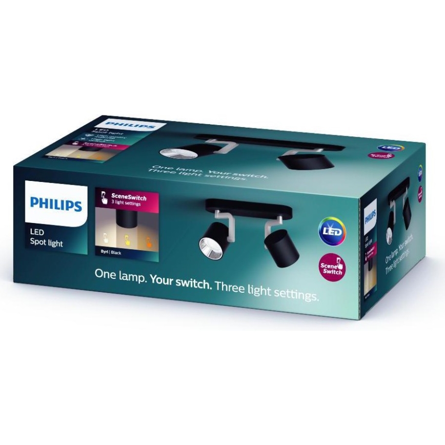 Philips - Himmennettävä LED-kohdevalo 2xLED/4.5W/230V