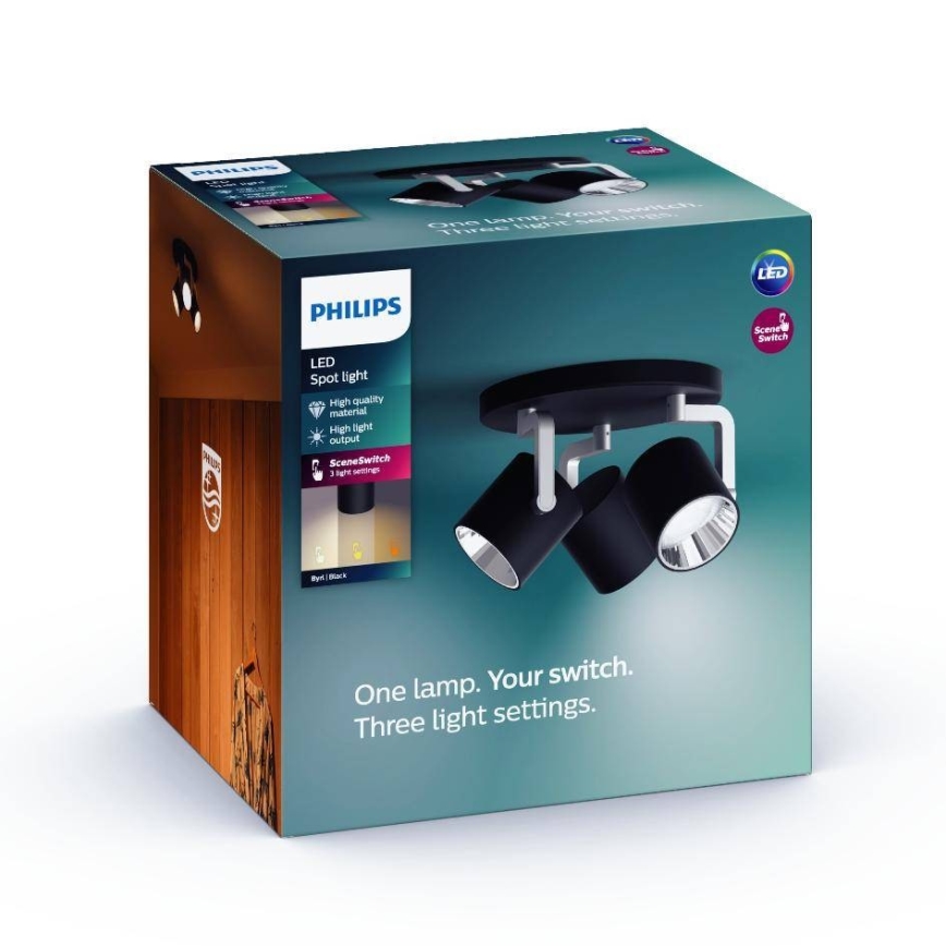 Philips - Himmennettävä LED-kohdevalo 3xLED/4.5W/230V