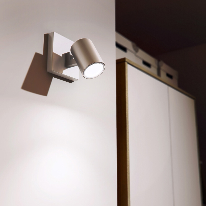 Philips 53090/48/16 - Kohdevalo RUNNER hopea 1xGU10/35W/230V