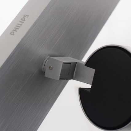 Philips - Kohdevalo mattakromi 3xGU10/35W/230V