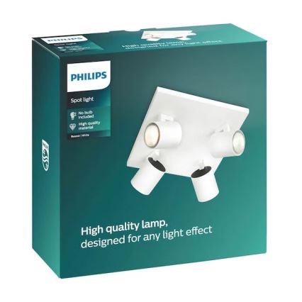Philips - Kohdevalo 4xGU10/50W/230V