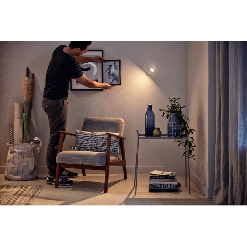 Philips 53190/48/P0 - LED-kohdevalaisin MYLIVING MILLENNIUM 1xLED/4,5W/230V