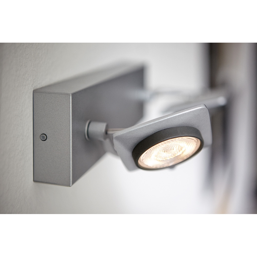 Philips 53192/48/P0 - LED-kohdevalaisin MILLENNIUM 2xLED/4,5W/230V