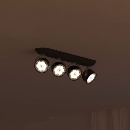 Philips 53234/30/16 - LED-kohdevalaisin MYLIVING DYNA 4xLED/3W/230V