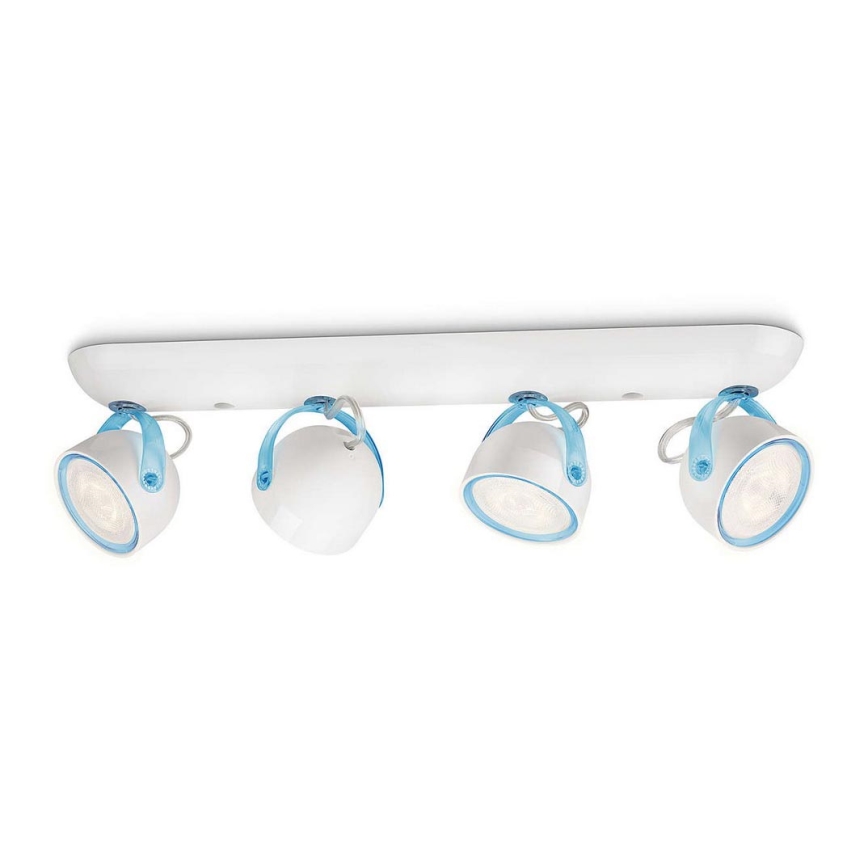 Philips 53234/35/16 - LED-kohdevalaisin MYLIVING DYNA 4xLED/3W/230V