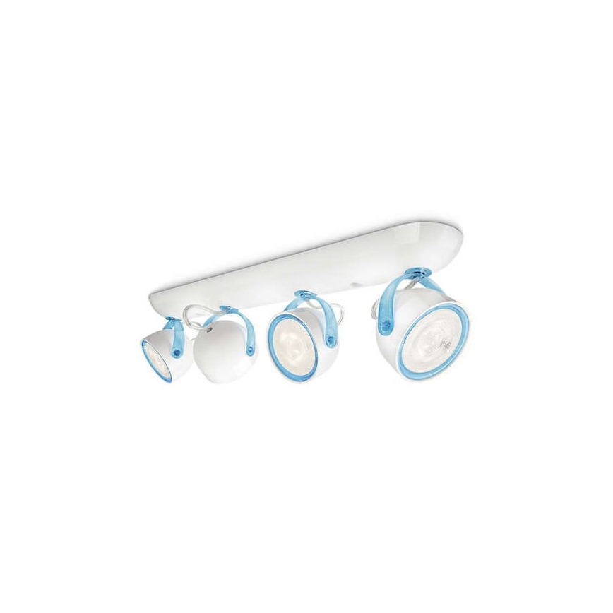 Philips 53234/35/16 - LED-kohdevalaisin MYLIVING DYNA 4xLED/3W/230V