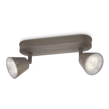 Philips 53252/26/16 - LED-kohdevalaisin MYLIVING IDYLLIC 2xLED SMD/4W/230V