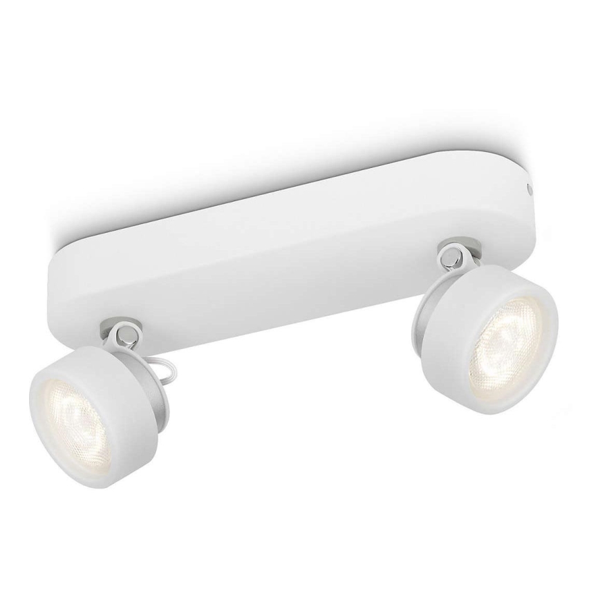 Philips 53272/31/16 - LED-kohdevalaisin RIMUS 2xLED/3W/230V