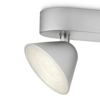 Philips 53282/48/16 - LED-kohdevalaisin TWEED 2xLED/3W/230V