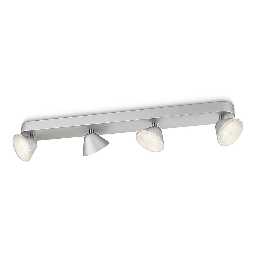 Philips 53284/48/16 - LED-kohdevalaisin MYLIVING TWEED 4xLED/3W/230V
