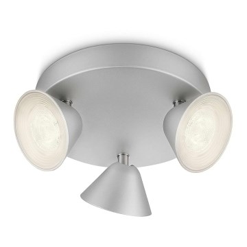Philips 53289/48/16 - LED-kohdevalaisin TWEED 3xLED/3W/230V