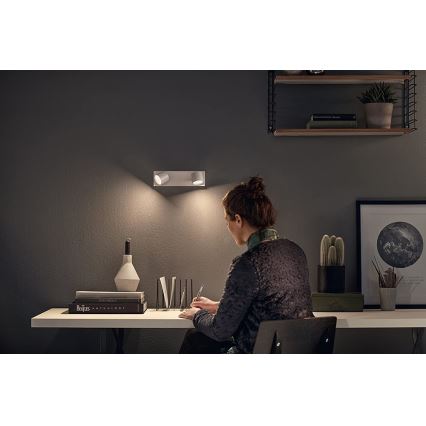 Philips 56242/31/P0 - Himmennettävä LED-kohdevalo STAR 2xLED/4,5W/230V