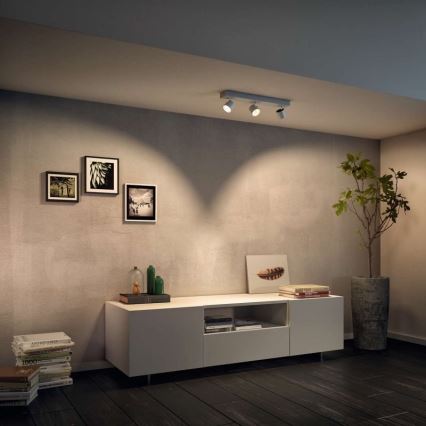 Philips 56243/31/P0 - Himmennettävä LED-kohdevalo STAR 3xLED/4,5W/230V