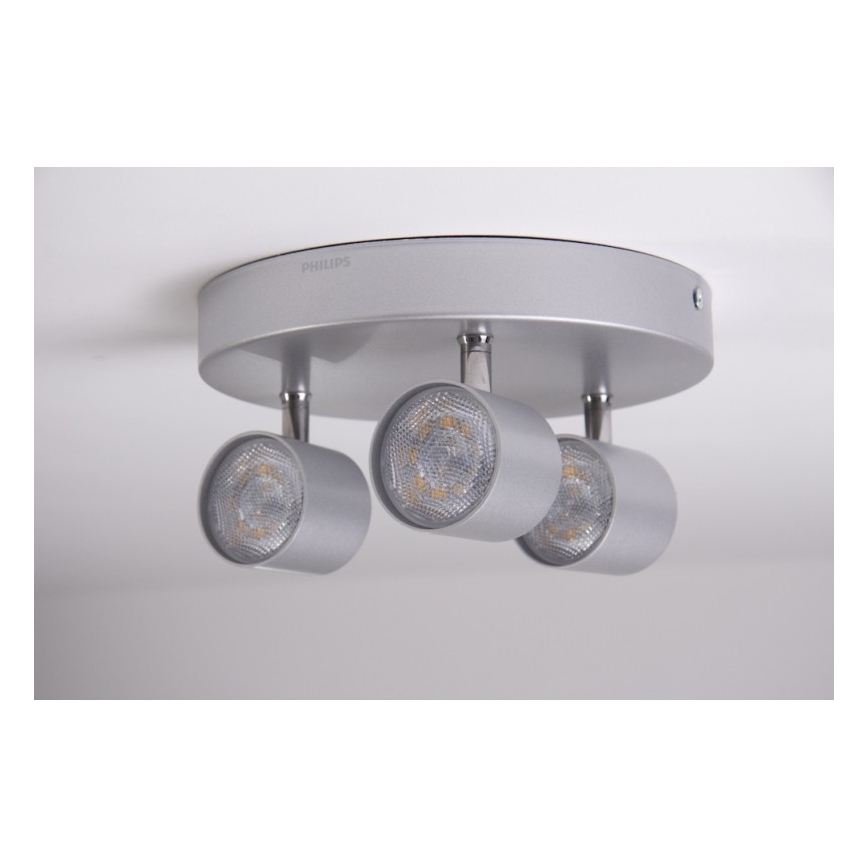 Philips 56243/48/16 - Himmennettävä LED-kohdevalo MYLIVING STAR 3xLED/4W/230V