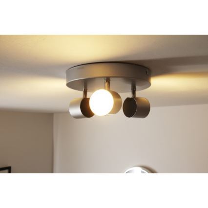 Philips 56243/48/16 - Himmennettävä LED-kohdevalo MYLIVING STAR 3xLED/4W/230V