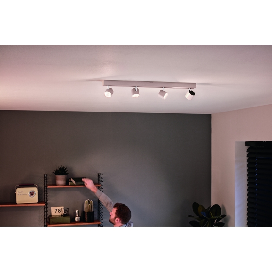 Philips - Himmennettävä LED-kohdevalo 4xLED/4,5W/230V