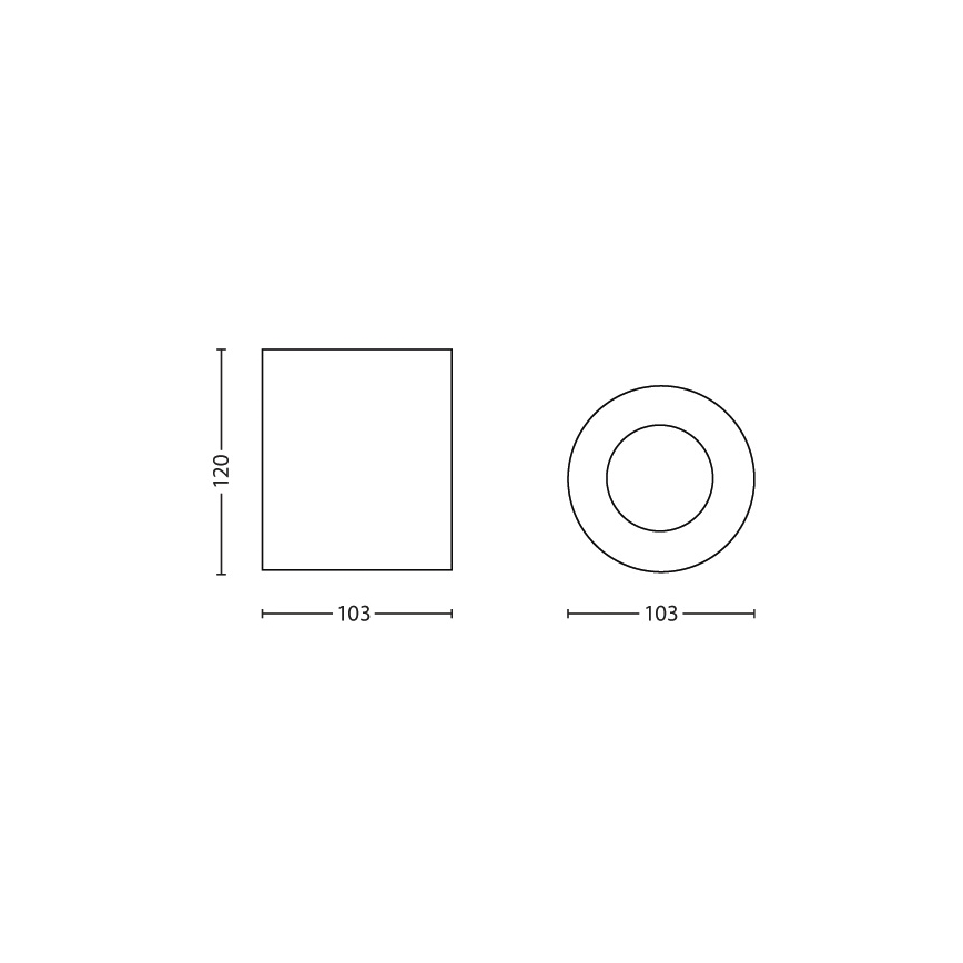 Philips - Kohdevalo 1xGU10/50W/230V