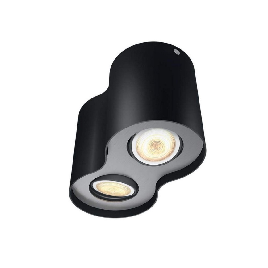 Philips - LED Himmennysvalo Hue PILLAR 2xGU10/5W/230V + Kauko-ohjaus