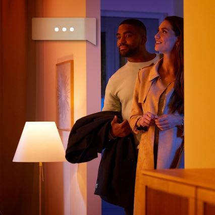 Philips - LED Himmennysvalo Hue PILLAR 2xGU10/5W/230V + Kauko-ohjaus