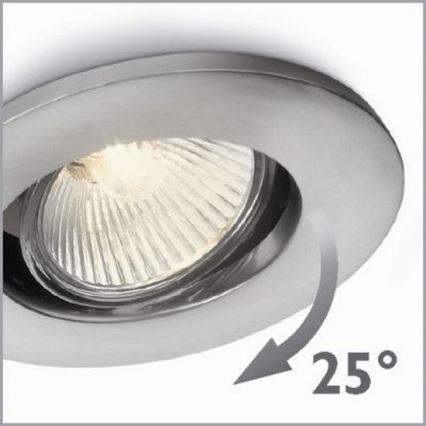 Philips 57959/17/PN - Upotettu valo AGENA 1xGU10/35W/230V