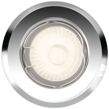 Philips - Upotettu valo 1xGU10/50W/230V kiiltävä kromi