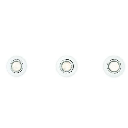 Philips 59243/31/E7 - SETTI 3x Upotettu valo ENIF 1xGU10/50W/230V