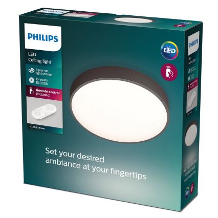 Philips - Himmennettävä LED-kattovalaisin 1xLED/28W/230V + Kauko-ohjaus