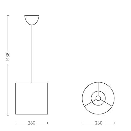 Philips - LED Lasten kattokruunu 1xE27/23W/230V
