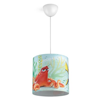Philips 71751/90/26 - Lampunvarjostin lasten kattokruunuille DISNEY FINDING DORY E27 halkaisija 26 cm