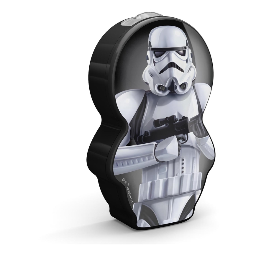 Philips 71767/97/16 - LED Lasten taskulamppu DISNEY STAR WARS 1xLED/0,3W/2xAAA